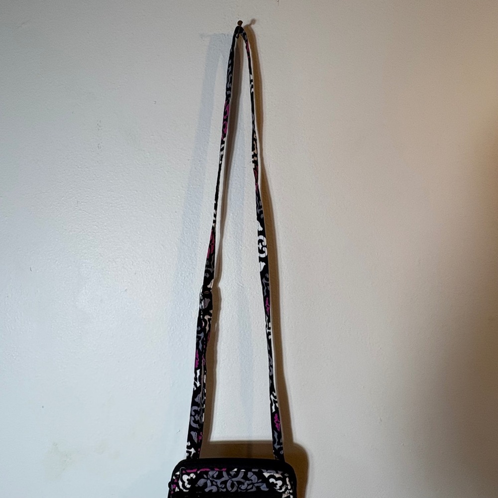 Vera Bradley Ribbons Pattern Small Crossbody Bag … - image 6